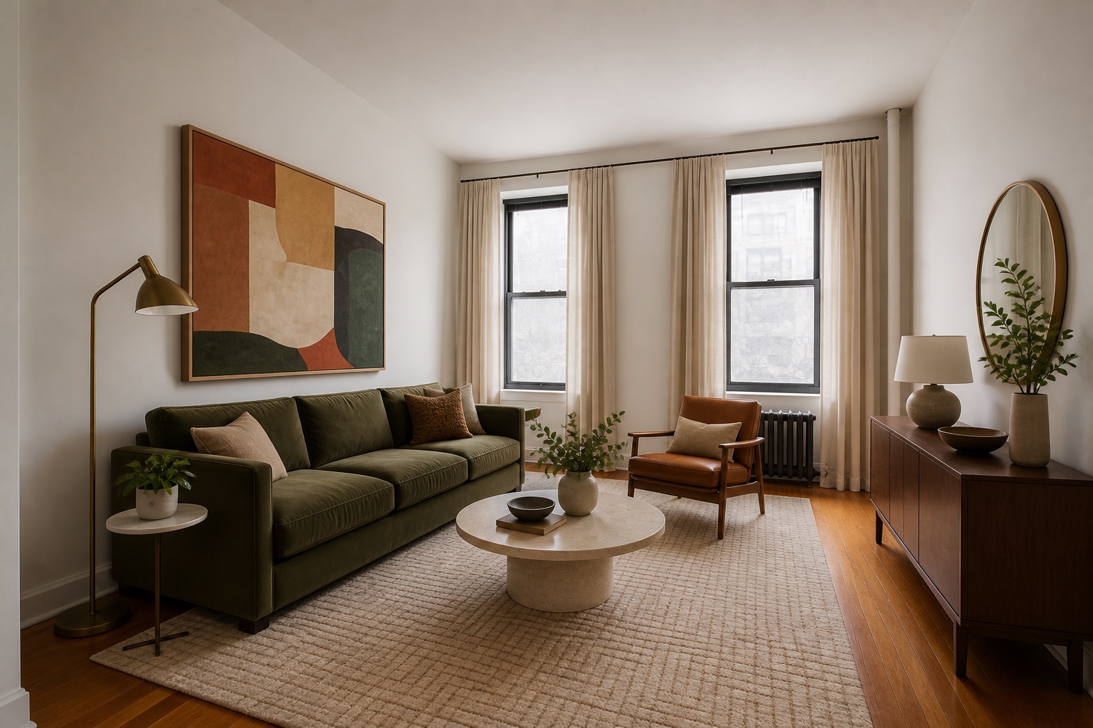 Soft contemporary direction
