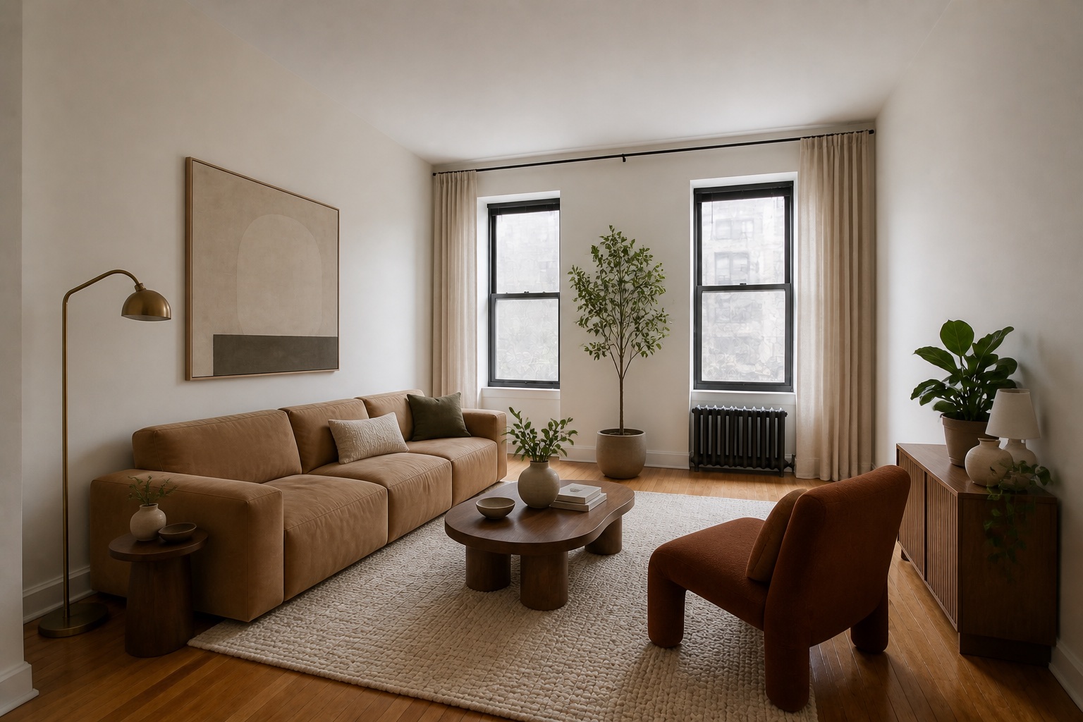 Warm modern direction