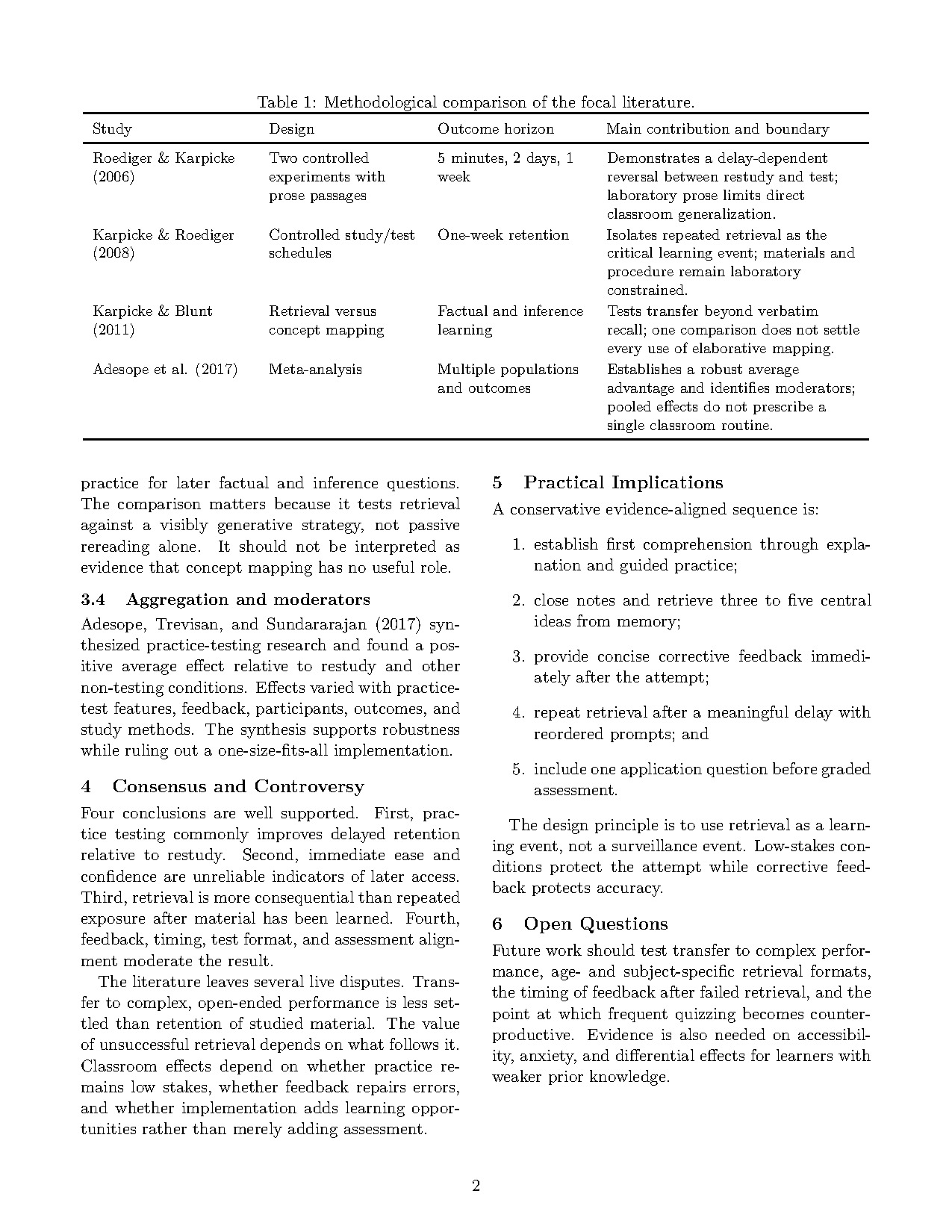 Synthesis from the Literature Review Agent example